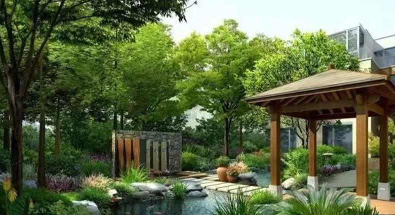 襄陽園林設計公司分享園林植物景觀空間的構景手法